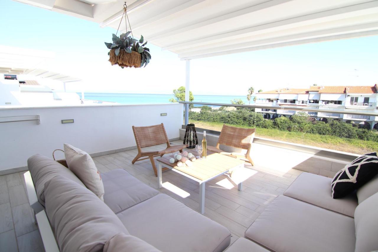 Hanioti Suite Maisonette In Front Of The Sea Экстерьер фото